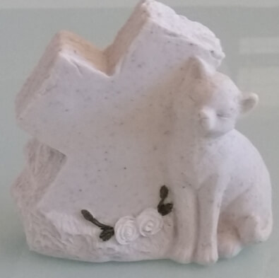 Pierre tombale chat